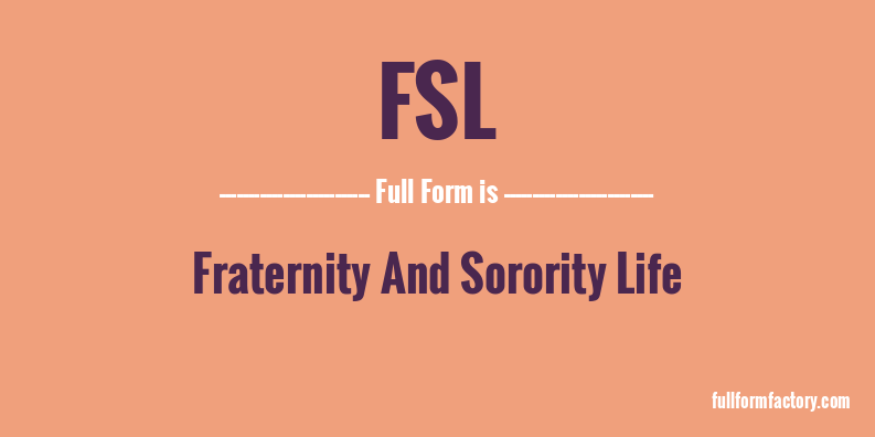 fsl-full-form