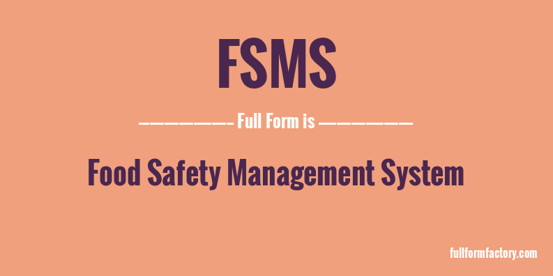 fsms-full-form