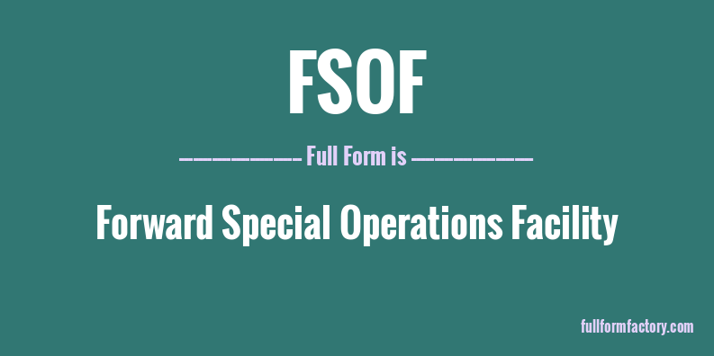 fsof-full-form