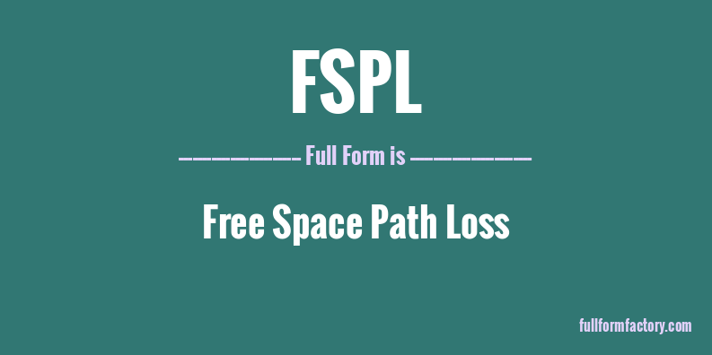 fspl-full-form