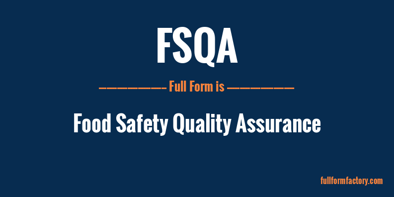 fsqa-full-form