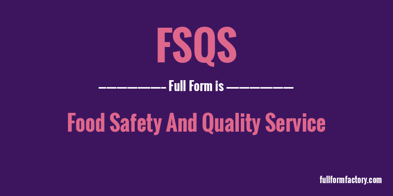 fsqs-full-form