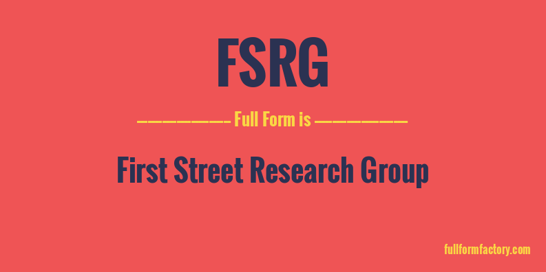 fsrg-full-form