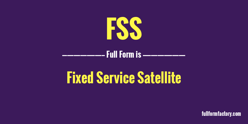 fss-full-form