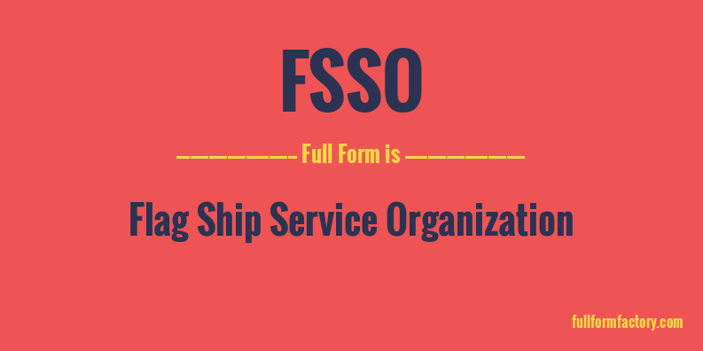 fsso-full-form