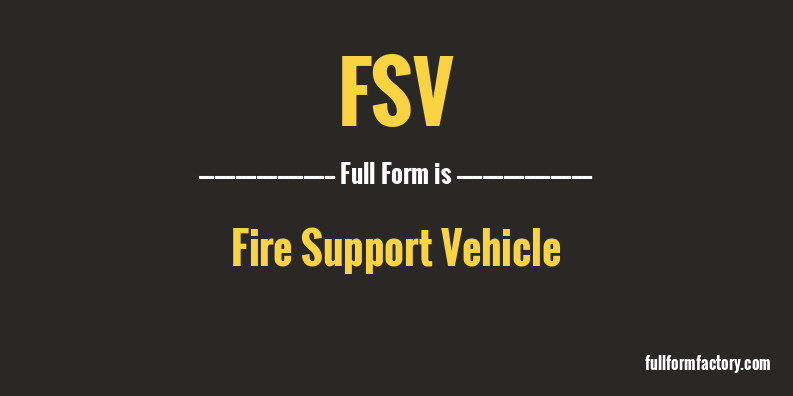 fsv-full-form