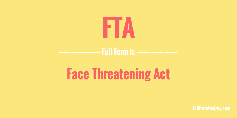fta-full-form