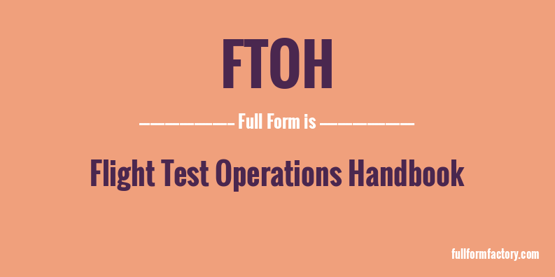 ftoh-full-form