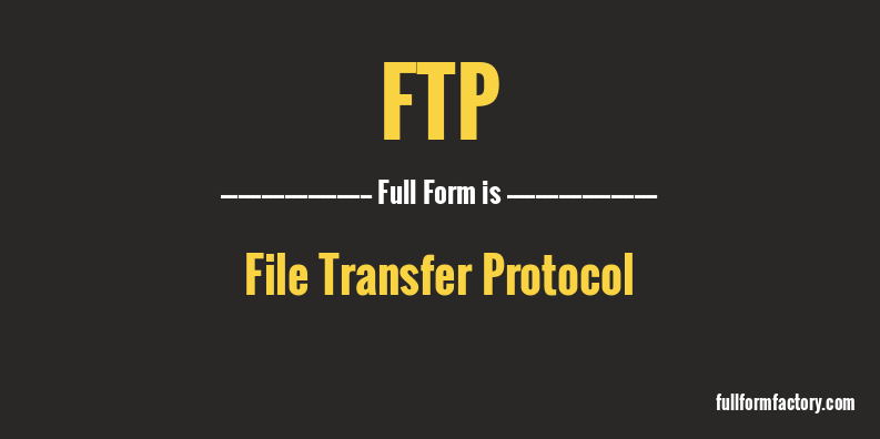 ftp-full-form