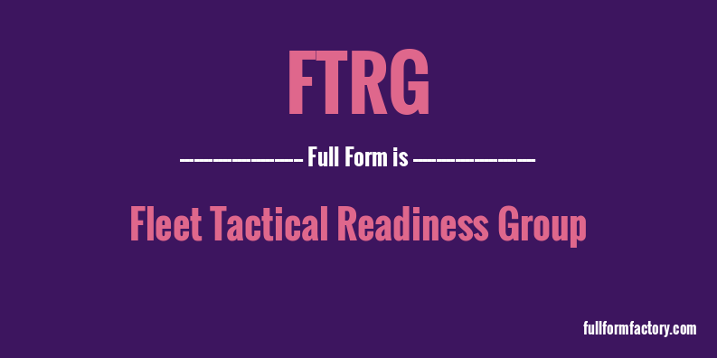 ftrg-full-form