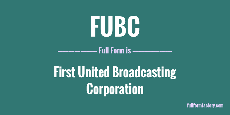 fubc-full-form