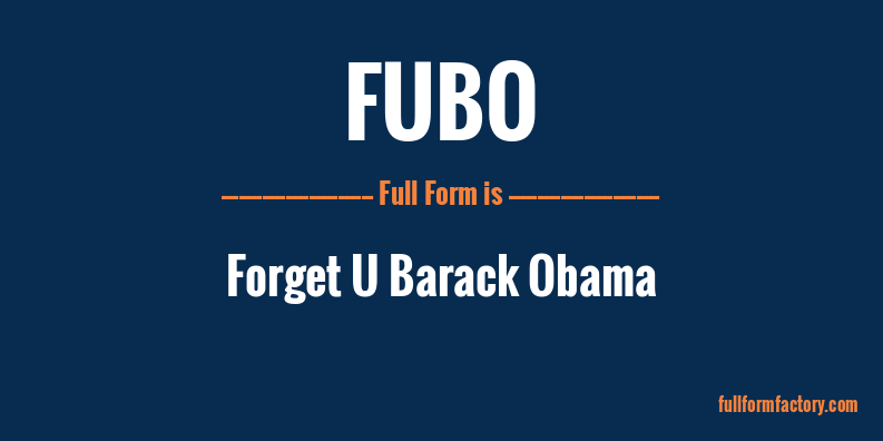 fubo-full-form