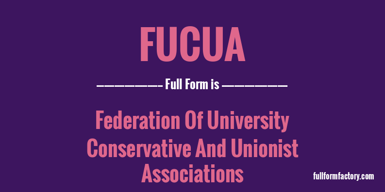fucua-full-form