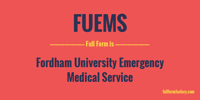 fuems-full-form