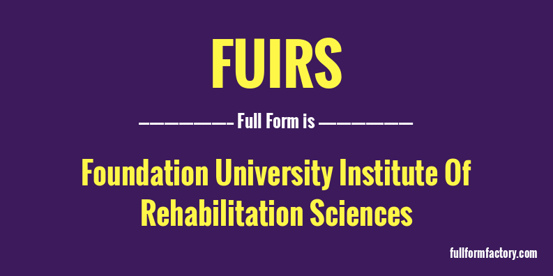 fuirs-full-form