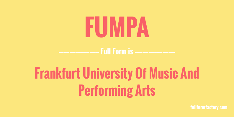 fumpa-full-form