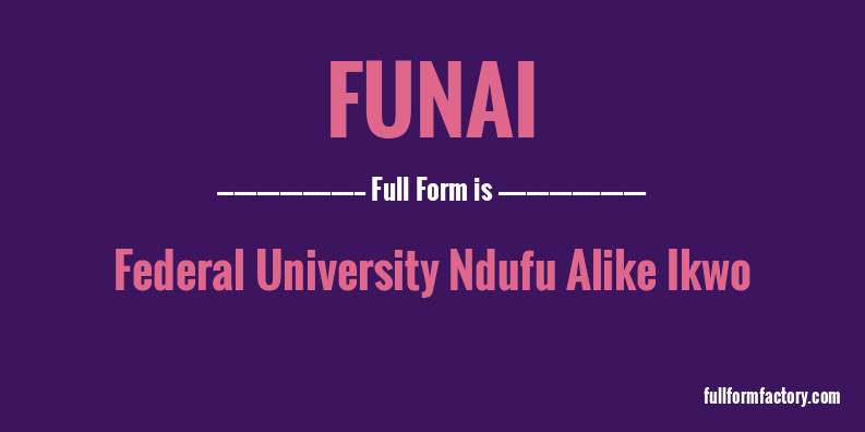 funai-full-form