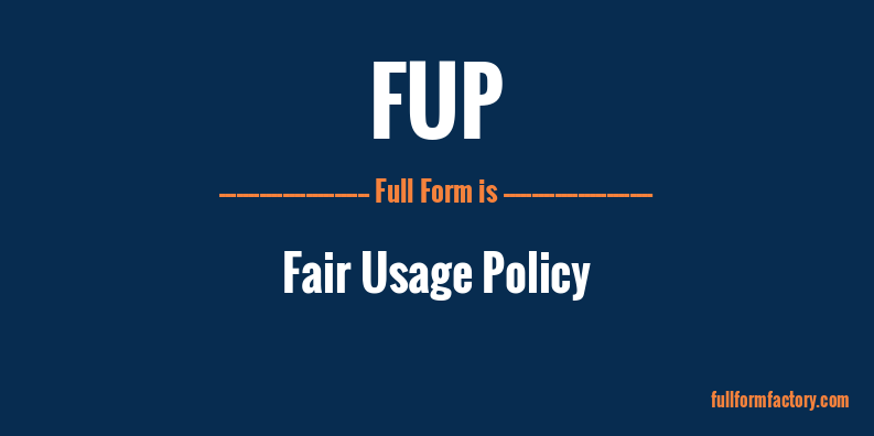fup-full-form