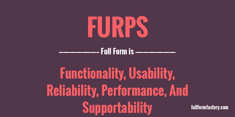 furps-full-form