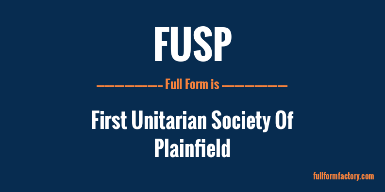 fusp-full-form