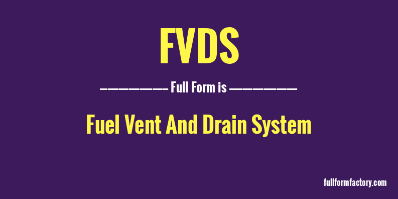 fvds-full-form
