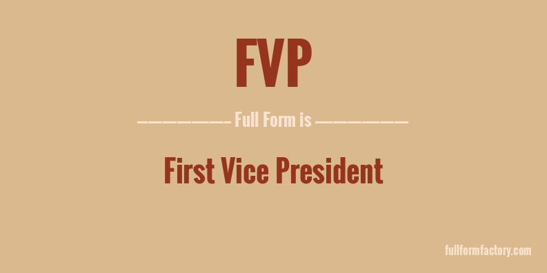 fvp-full-form