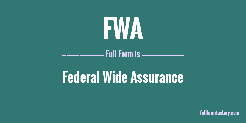 fwa-full-form