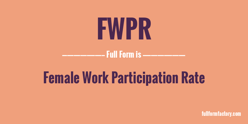 fwpr-full-form