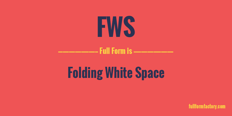 fws-full-form