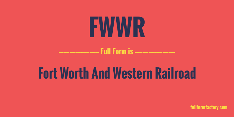 fwwr-full-form