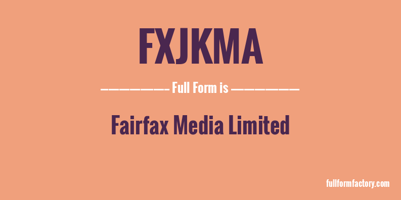 fxjkma-full-form