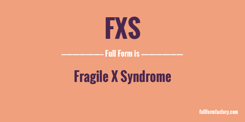 fxs-full-form