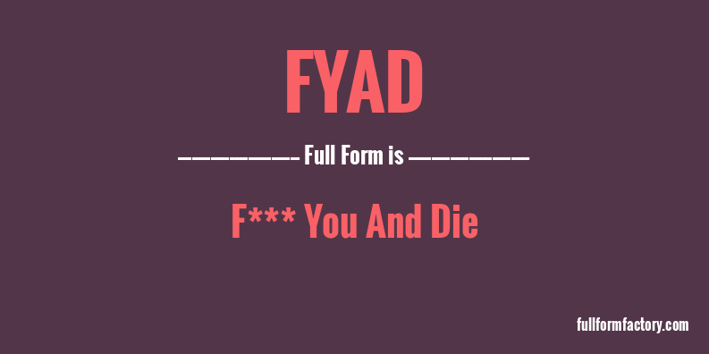 fyad-full-form