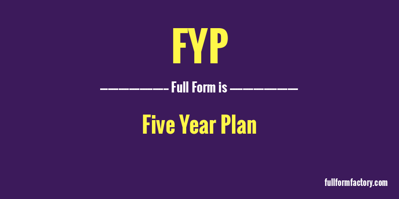 fyp-full-form