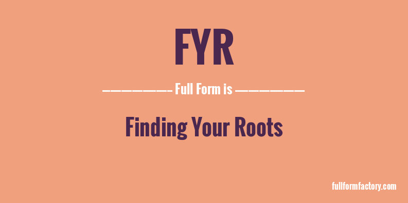 fyr-full-form