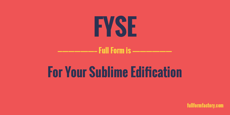 fyse-full-form