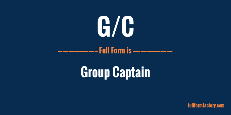 g/c-full-form