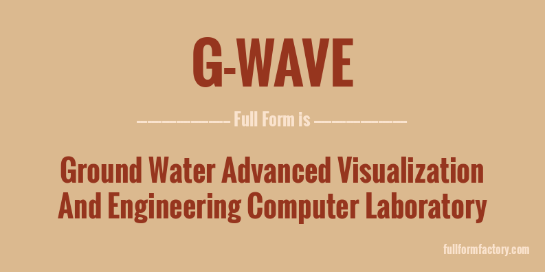 g-wave-full-form