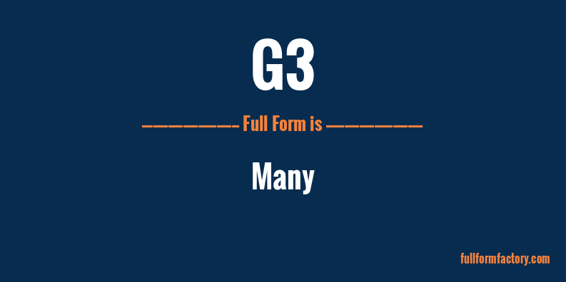 g3-full-form