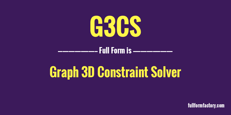 g3cs-full-form