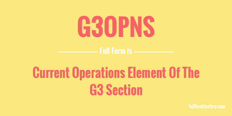 g3opns-full-form