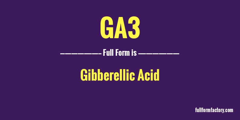 ga3-full-form