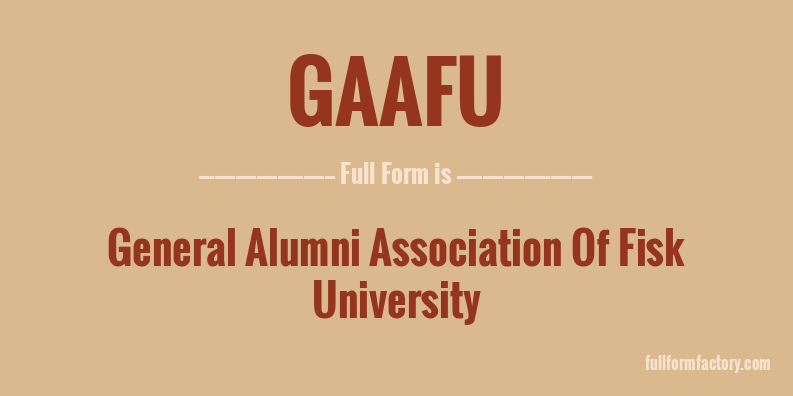 gaafu-full-form