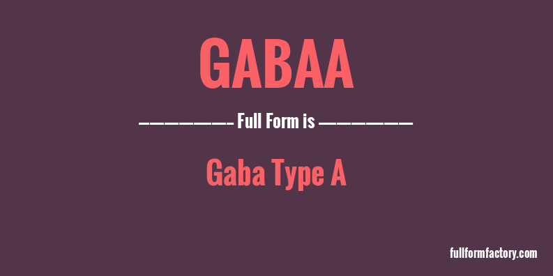 gabaa-full-form