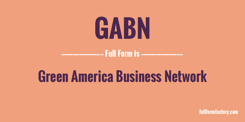gabn-full-form