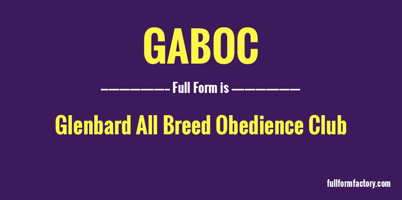 gaboc-full-form