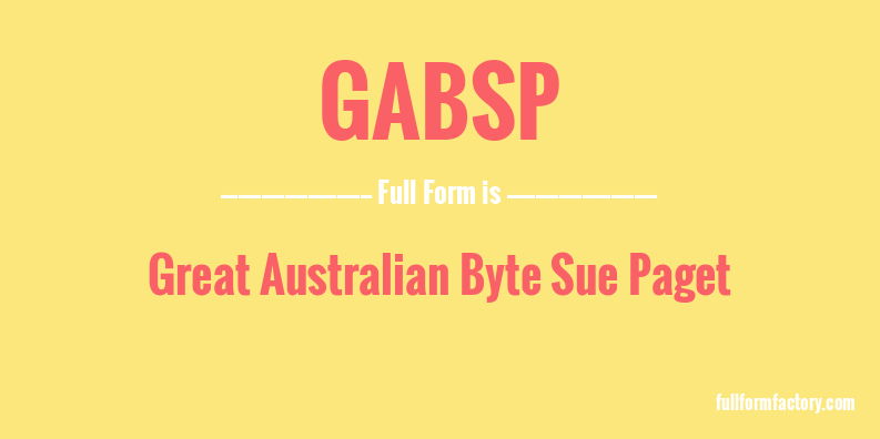 gabsp-full-form