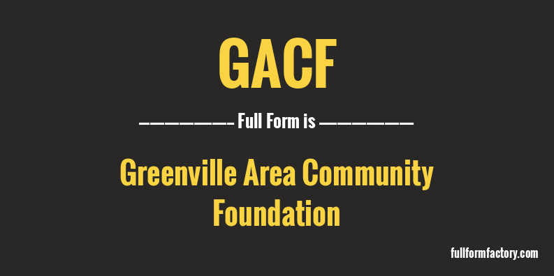 gacf-full-form