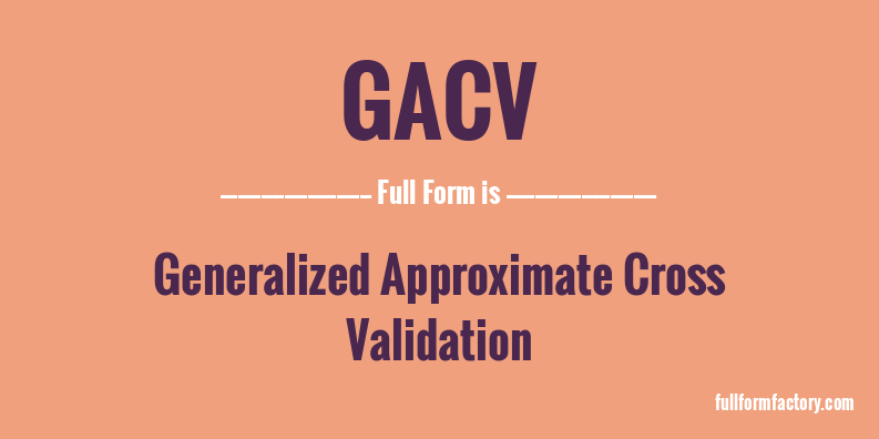 gacv-full-form
