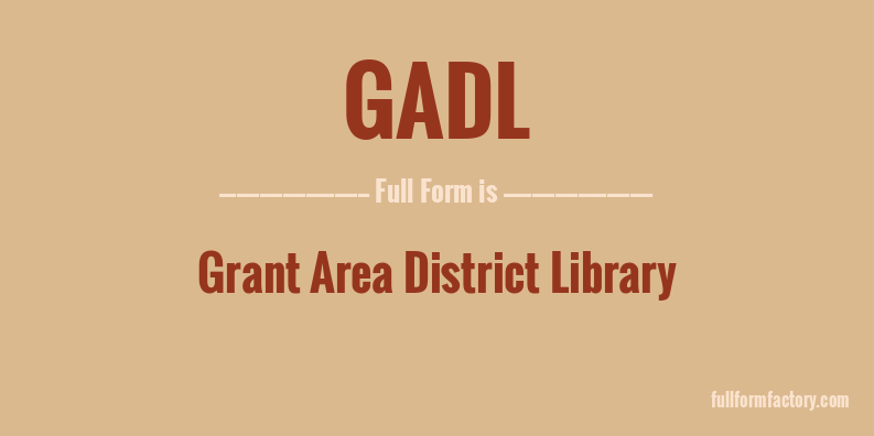 gadl-full-form
